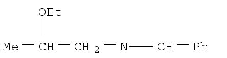 1-Propanamine, 2-ethoxy-N-(phenylmethylene)-